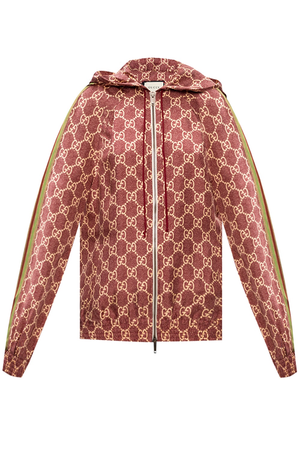 Gucci Silk jacket with logo